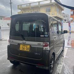 ２３年　カスタムＸグレード　本日車検上がり片側パワースライドドア社外タイヤホイールの画像