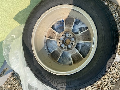 【商談中】スタッドレスタイヤ、ホイール4本セット　TOYO TIRES OBSERVE 215 60R17 96Q