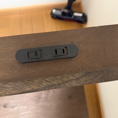 【2台】ローベッド ステイシー セミシングル フレームのみ　ダークブラウンの画像