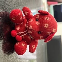 赤ベアちゃんの画像