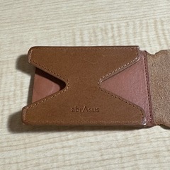 abrasus薄いカードケース classic レザーの画像