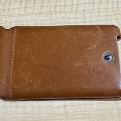 abrasus薄いカードケース classic レザーの画像