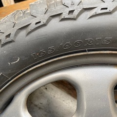 ハスラー１５インチホイールタイヤの画像