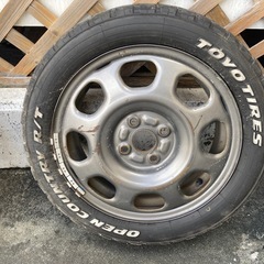 ハスラー１５インチホイールタイヤの画像