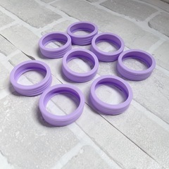 キャスターカバー 車輪カバー スーツケース 騒音防止 傷防止 汚れ防止 8個セットの画像