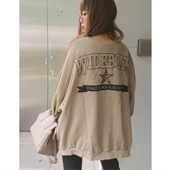 WIDEBOYS グレー スウェット トレーナーの画像