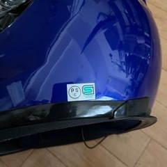 フルフェイスのへるヘルメットの画像