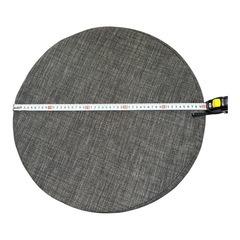 ②エムール クッション リビング 座布団 座椅子 フロアクッション 高反発ウレタン 円形 大サイズ 直径 50cm の画像