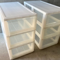 衣装ケース　2セットの画像