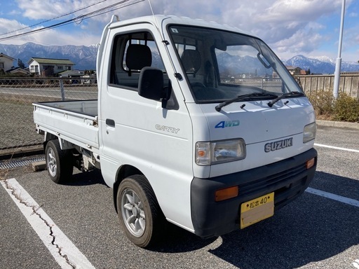 軽トラ車検付　スズキ　キャリーワタナベホイール