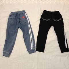 男の子　110ズボン2セットの画像