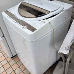 商談中2022年製　7㎏　洗濯機　AW-7GM1　東芝　の画像