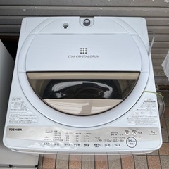 商談中2022年製　7㎏　洗濯機　AW-7GM1　東芝　の画像