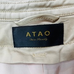 ATAO トレンチコート　ライナー付きの画像
