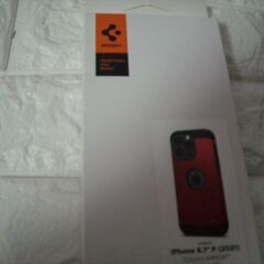 xperia 10V  iPhone 13 Pro 専用 レッドSpigen 二重構造ハードケース、各100円の画像