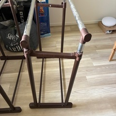 押入れ用　二重ハンガーラックの画像