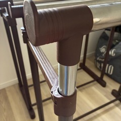 押入れ用　二重ハンガーラックの画像