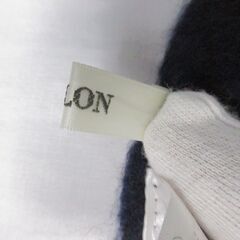 ( M-1003 )AVALON アバロン ストール マフラー チェック柄 ブルー ネイビー パープル 青 紺色 紫 中古の画像