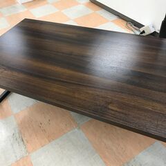 【ジャングルジャングル石川金沢店】  ローテーブル 木目調/ブラック W120×D60×H35 クリーニング済み												の画像