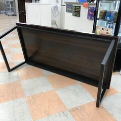 【ジャングルジャングル石川金沢店】  ローテーブル 木目調/ブラック W120×D60×H35 クリーニング済み												の画像