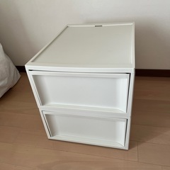 収納ケース2個セット【引越しのため出品中】の画像