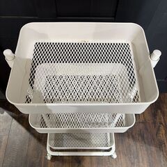 キャスター付き 3段 ラックの画像