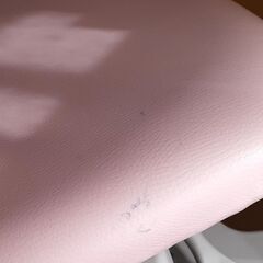 コイズミ　学習椅子　ライトピンクの画像