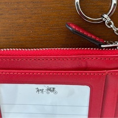 【ほぼ未使用】COACH パスケース 小銭入れの画像