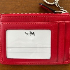 【ほぼ未使用】COACH パスケース 小銭入れの画像