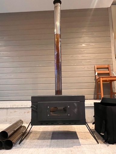 【希少】テンマク　アイアンストーブちび　オプションセット 【送料込み】