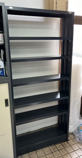 6段書類収納棚　スチール棚