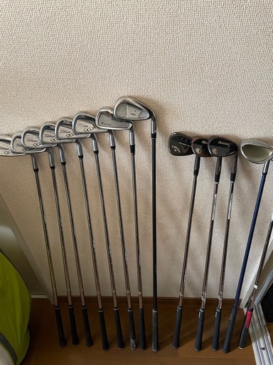 ゴルフクラブセット TaylorMade Srixon Titleist