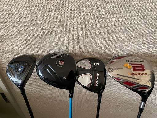 ゴルフクラブセット TaylorMade Srixon Titleist