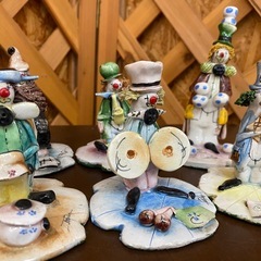 【愛品館 江戸川店】ザンピバ ピエロ6体セット ID:112-052228-007の画像