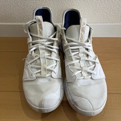 ナイキ PG 3 "USA" ホワイト/メタリック ゴールド-ミッドナイト ネイビーの画像