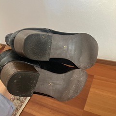 ショートブーツ　ブラック　L 24.5の画像