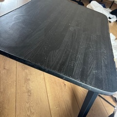 【無料】黒いローテーブル／シンプルデザイン／元住吉引取限定！の画像