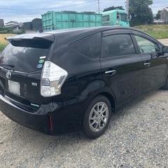 値下げ！ タイヤ4本バリ山！ トヨタ プリウスαの画像