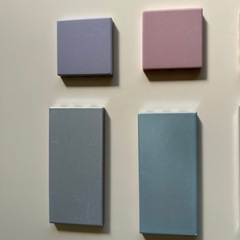 カラフル　タイル　光沢ありの画像