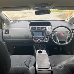 値下げ！ タイヤ4本バリ山！ トヨタ プリウスαの画像