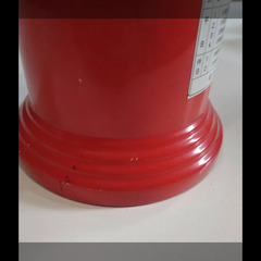 年代物 ポスト型 貯金箱の画像