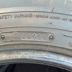 ジムニー純正タイヤ　ダンロップ　グラントレック　4本セット　
の画像