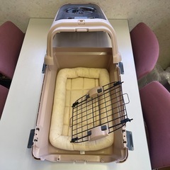 ペット用キャンピングキャリー　Ｗドア　Ｍ
の画像