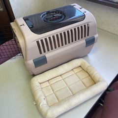 ペット用キャンピングキャリー　Ｗドア　Ｍ
の画像