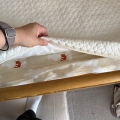 ベビーベッド＆マットセットの画像