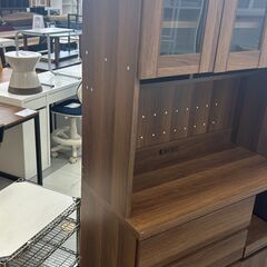 ★リユースのサカイ千葉中央店★  レンジボード ブラウン H182×D42×W90 クリーニング済み TC5138の画像