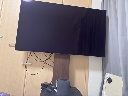 LG C2 OLED 55型テレビとEQUALS イコールズ テレビ台