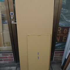 ガラス天板 強化ガラス ブラック ワークデスク用 作業デスク用 パソコンデスク用 未使用品 サイズ違い2枚の画像