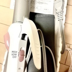 パナソニック・ヘアカールアイロン・イオニティ・32mm・新品に近い・正常作動・箱付きの画像