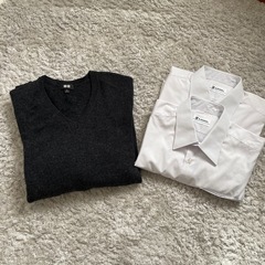 ⭐︎超美品⭐︎八千代市　村上中学校　男子制服165A紺色学ラン
　他ワイシャツ、セーターセット⭐︎元箱ありの画像